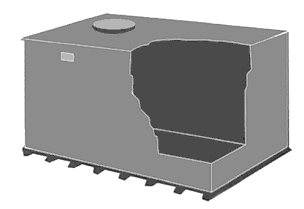 kellergeschweisster Heizoeltank